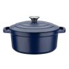GSW Blue Magic braadpan 20 cm gietijzer blauw