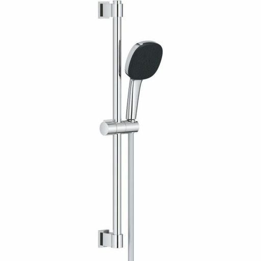 GROHE Vitalio Comfort 110 doucheset 2 standen chroom SV 3000 3000 W Zwart | Huisbest.nl