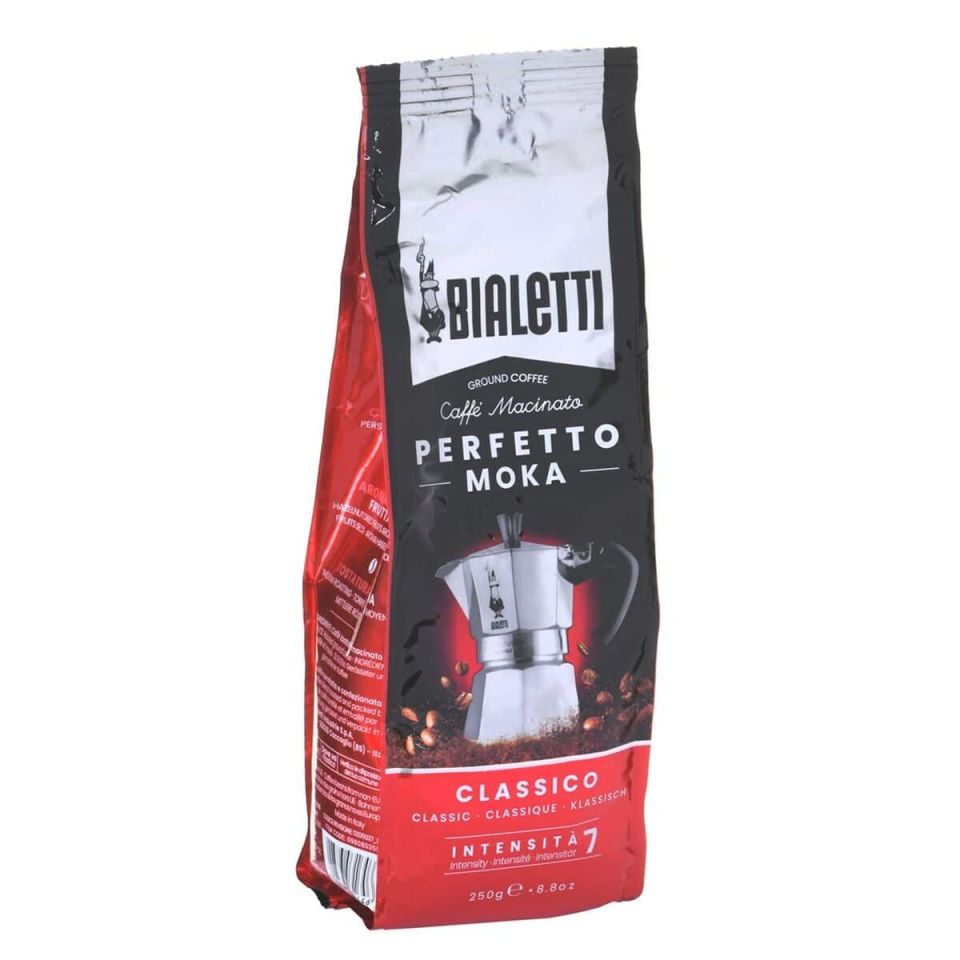Bialetti New Venus 6-cup moka pot stainless steel silver/black