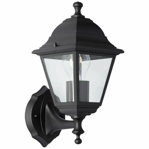 Brilliant Nissie 90991A06 buitenwandlamp zwart IP44 E27 31 cm SV 3000 3000 W Black | Huisbest.nl