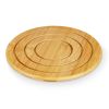 Kinvara 897 round bamboo coaster 19 cm set of 24