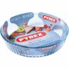Pyrex Bake & Enjoy glazen geribbelde flanvorm Ø26 cm 2,1L