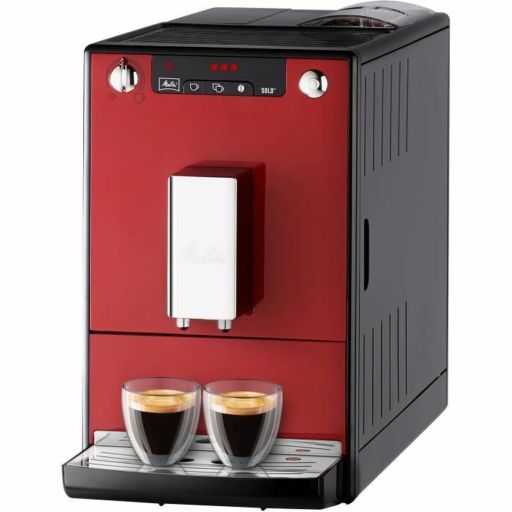 Melitta Caffeo Solo E950-104 espresso machine red Super-automatic coffee maker Melitta CAFFEO SOLO 1400 W Red 1400 W 15 bar | Huisbest.nl
