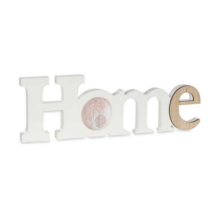 Gift Decor Home MDF Photo Frames, White and Brown, Set of 6