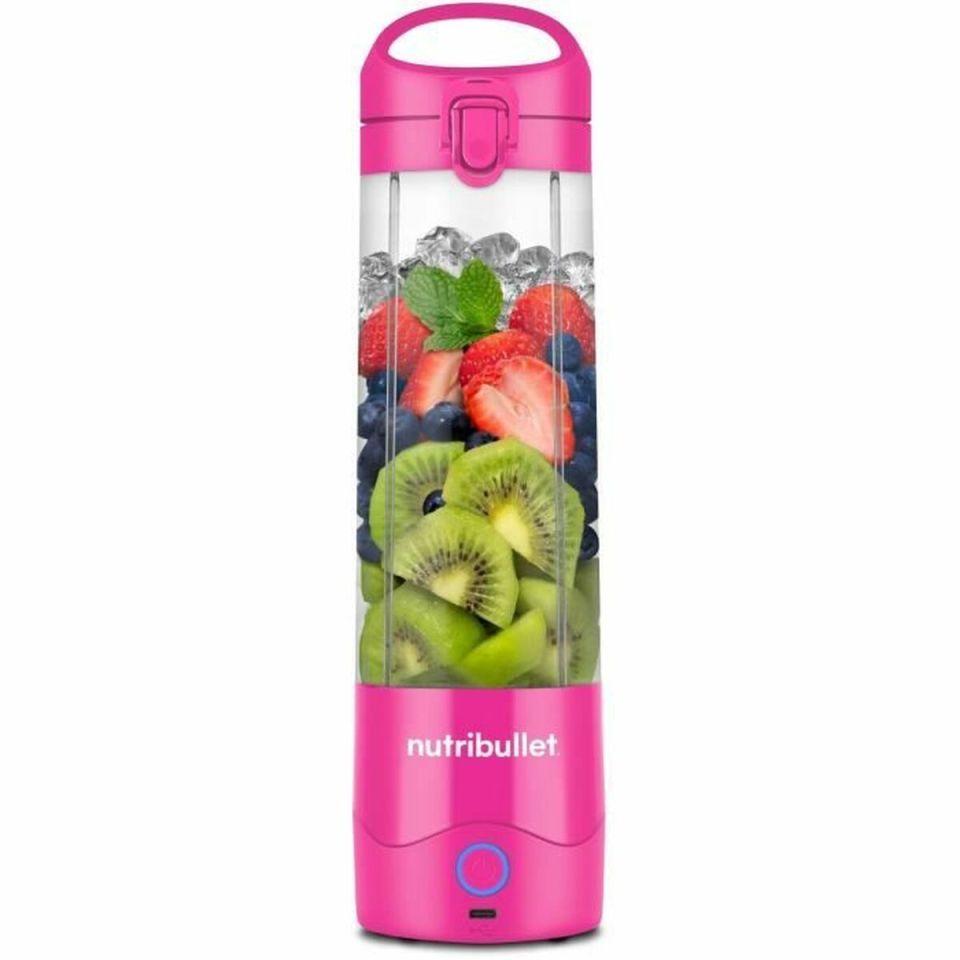 Nutribullet Portable pink blender 475 ml on battery