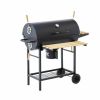 CookingBox MIKE houtskoolbarbecue 71×35 cm met zijplanken
