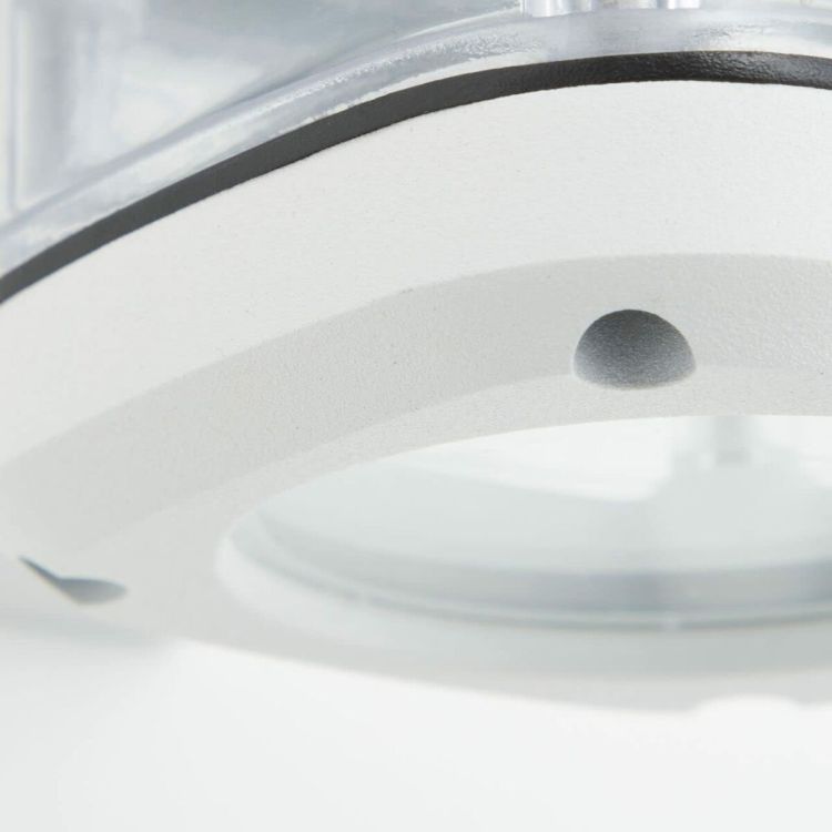 Brilliant Jandy 90968A05 outdoor wall light white IP44 2xGU10 21.3 cm