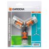 Gardena 3-wegset slangvertakker 13-15 mm 4-delig