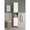 Trendteam Touch hoge badkamerkast wit eiken 191 cm