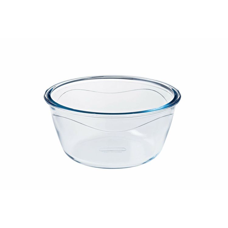 Voedselopslagcontainer Pyrex Blauw Transparant Rond 1,6 L (6 Onderdelen)