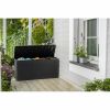 Keter Emily cushion box 270L graphite 118 cm weatherproof