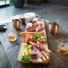 Livoo MES151 maxi aperitif board FSC acacia wood 75 cm