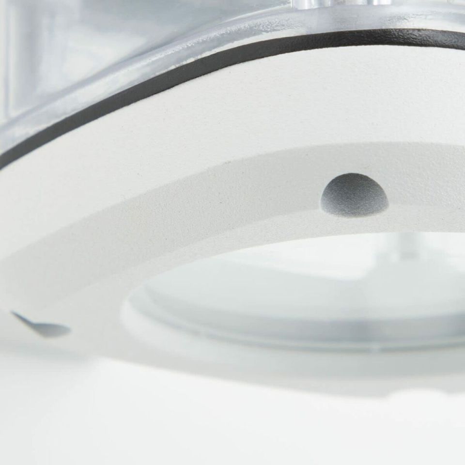 Brilliant Jandy 90968A05 outdoor wall light white IP44 2xGU10 21.3 cm