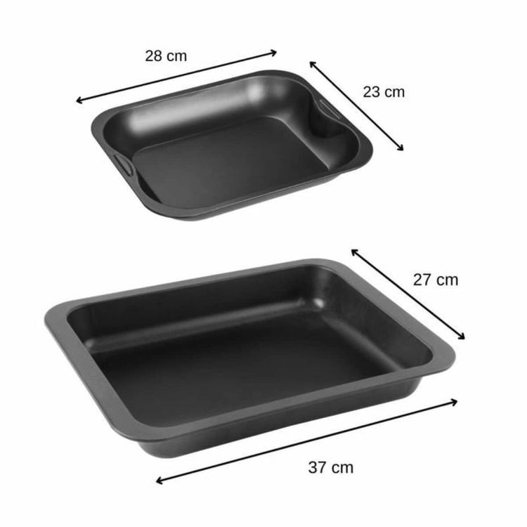 Zenker Special Cooking ovenschalen 2-delig zwart