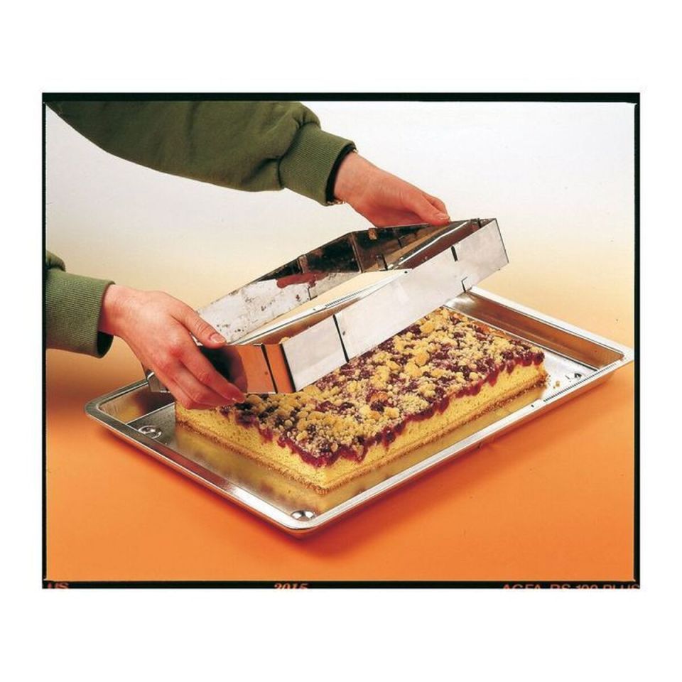 Zenker Smart Pastry verstelbaar bakframe en gebakring