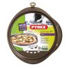 Pyrex asimetriA pizza plate 32 cm PFAS-free easy-grip