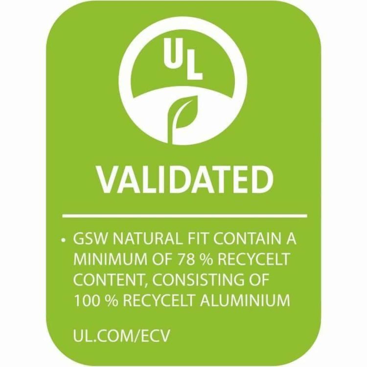GSW Natural Fit koekenpan 20 cm gerecycled aluminium