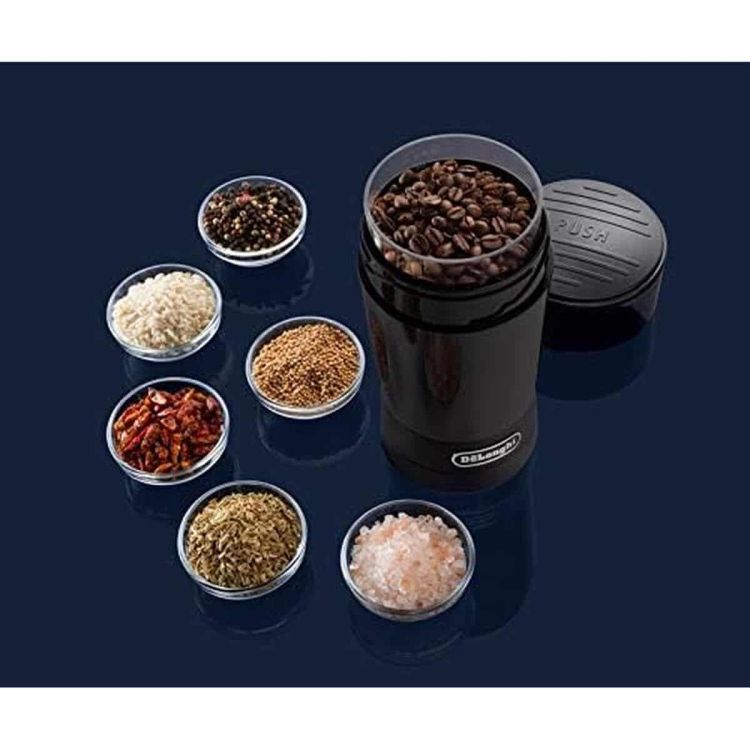 De’Longhi KG200 elektrische koffiemolen zwart 90g 170W