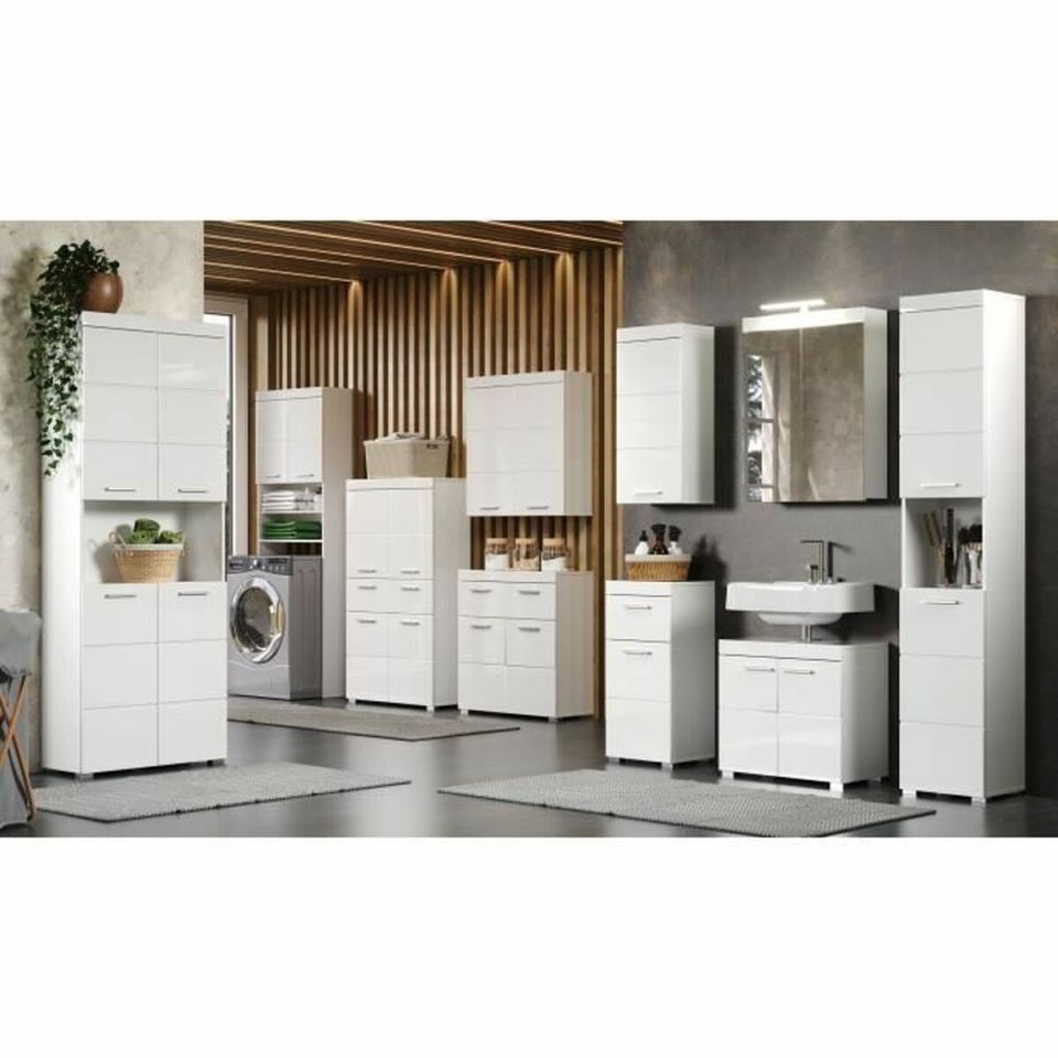 Trendteam Amanda badkamer wandkast wit hoogglans