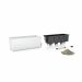 Lechuza Balconera Color 50 balkonbak wit 8L set