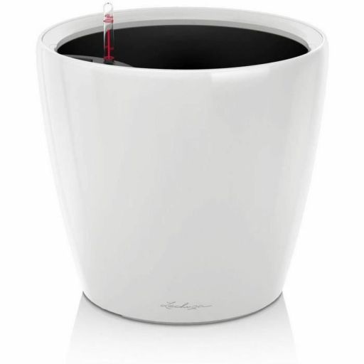 LECHUZA Classico Premium 50 LS planter white Self-watering flower pot Lechuza White Ø 49