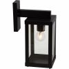 Brilliant Gaia 44482/06 buitenwandlamp zwart IP44 E27 35,5 cm