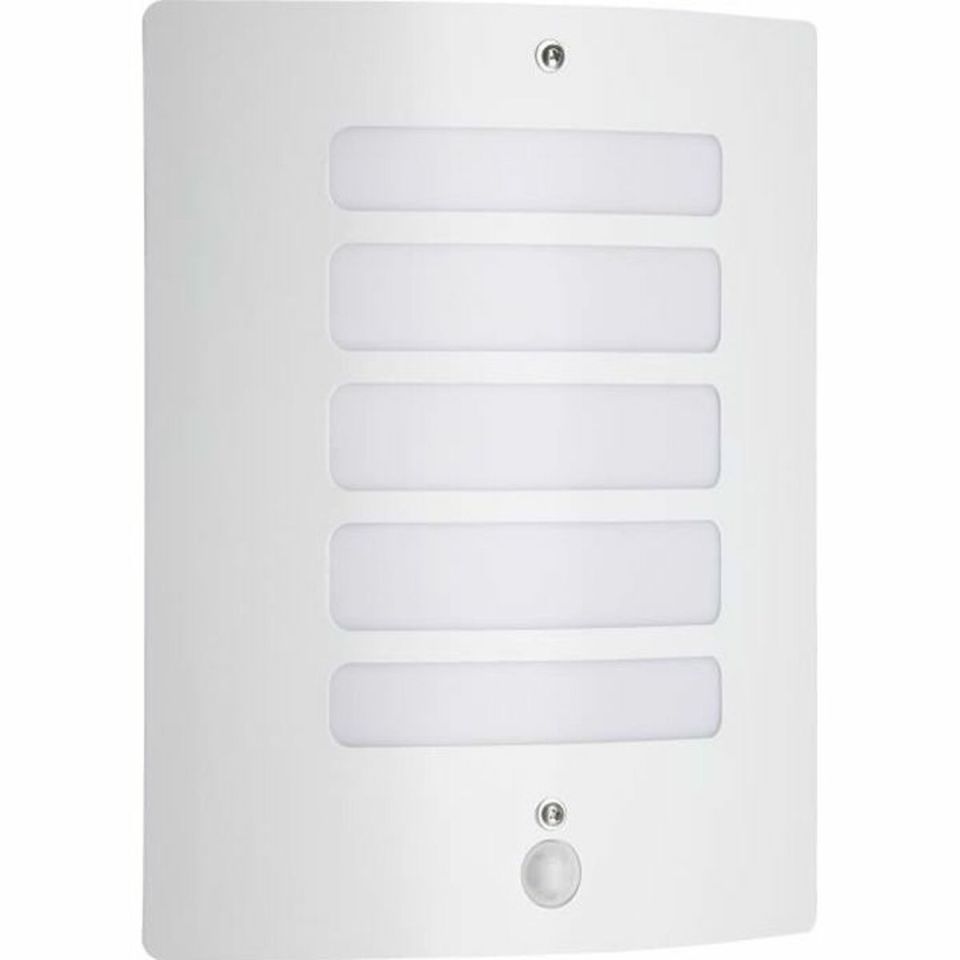 Brilliant Todd 47698/05 buitenwandlamp wit met bewegingssensor IP44 E27 29 cm