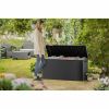Keter Emily cushion box 270L graphite 118 cm weatherproof