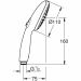 GROHE Vitalio Start 110 handdouche mat zwart 2-stralen
