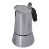 Bialetti New Venus 6-cup moka pot stainless steel silver/black