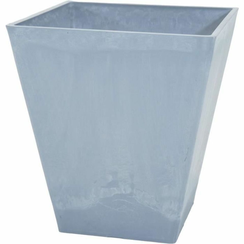 Mega Collections Ecostone Square bloempot grijs 41 × 45 cm