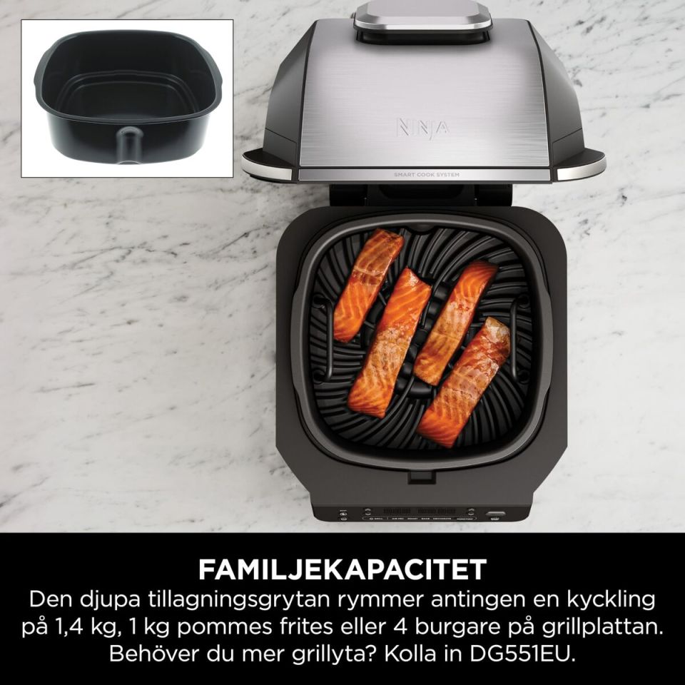 Ninja EG351EU 5-in-1 Air Grill en Airfryer 5,7L