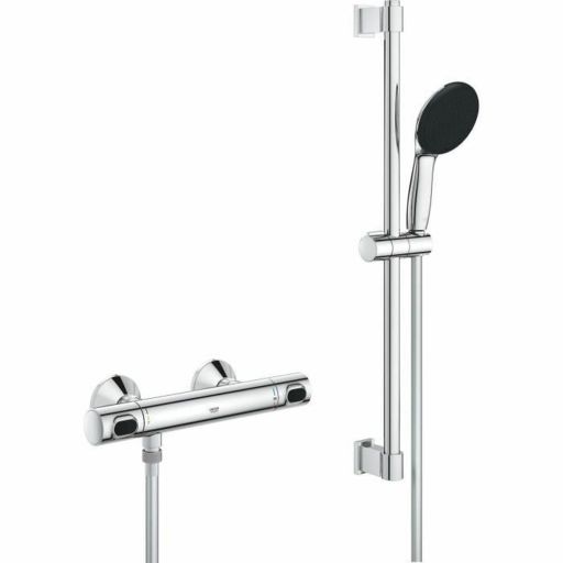 Grohe Precision Flow thermostatic shower valve chrome Grohe Precision Flow thermostatic shower valve chrome