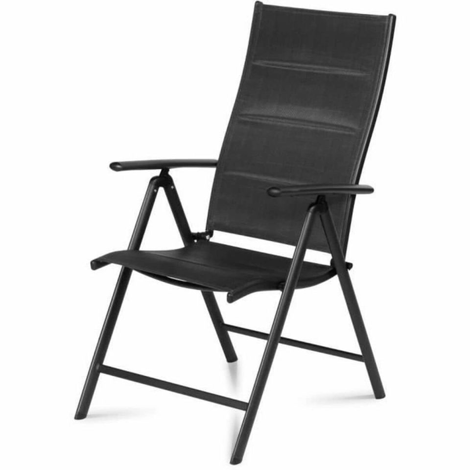 Fieldmann FDZN 5016 adjustable garden chairs black 2 pcs.