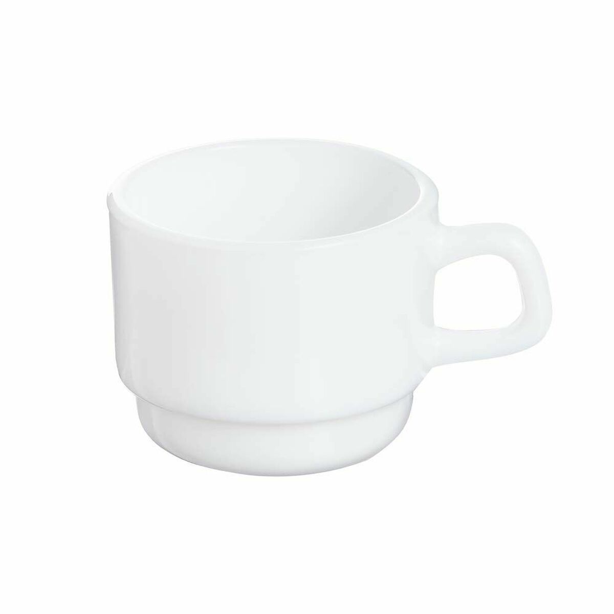 Set van koffiekopjes Arcoroc Restaurant Wit Glas 80 ml (12 Stuks) | Huisbest.nl