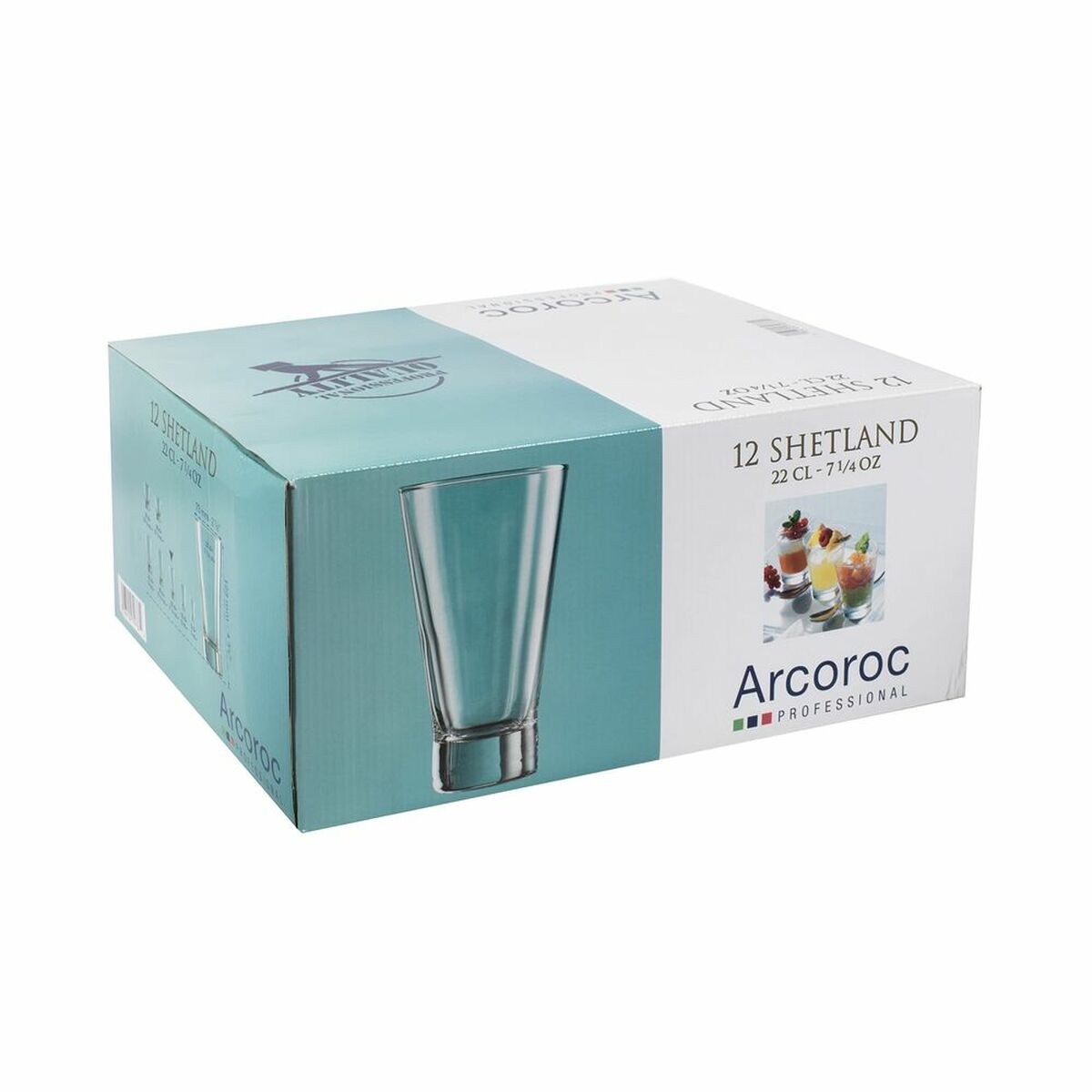 Glazenset Arcoroc ARC 79736 Transparant Glas 220 ml (12 Stuks) | Huisbest.nl