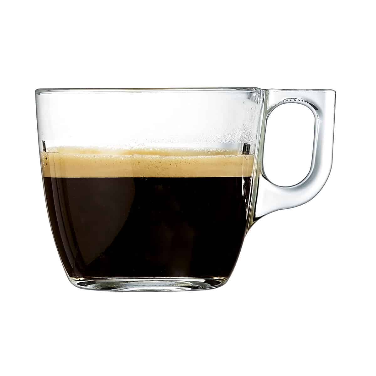 Mokkenset Arcoroc Voluto Transparant | Huisbest.nl