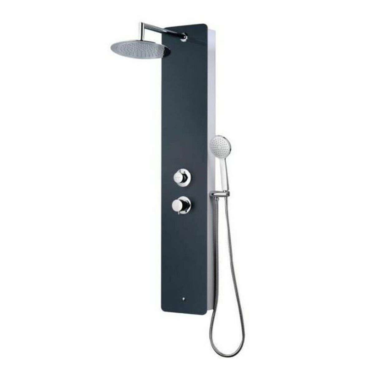 Douchekolom Rousseau Roestvrij staal ABS Hydromassage | Huisbest.nl