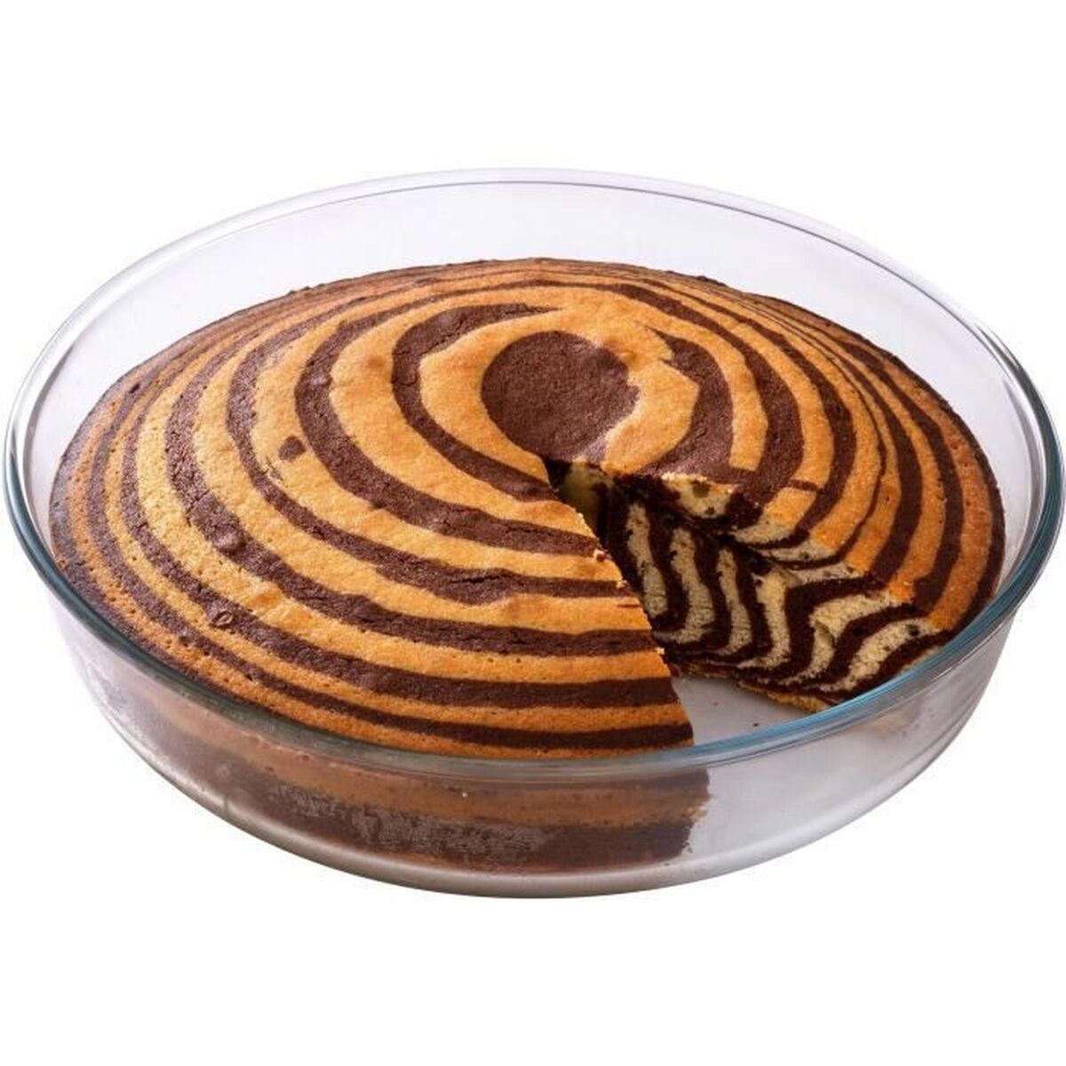 Cakevorm Pyrex Classic Vidrio Ø 26 cm Transparant | Huisbest.nl
