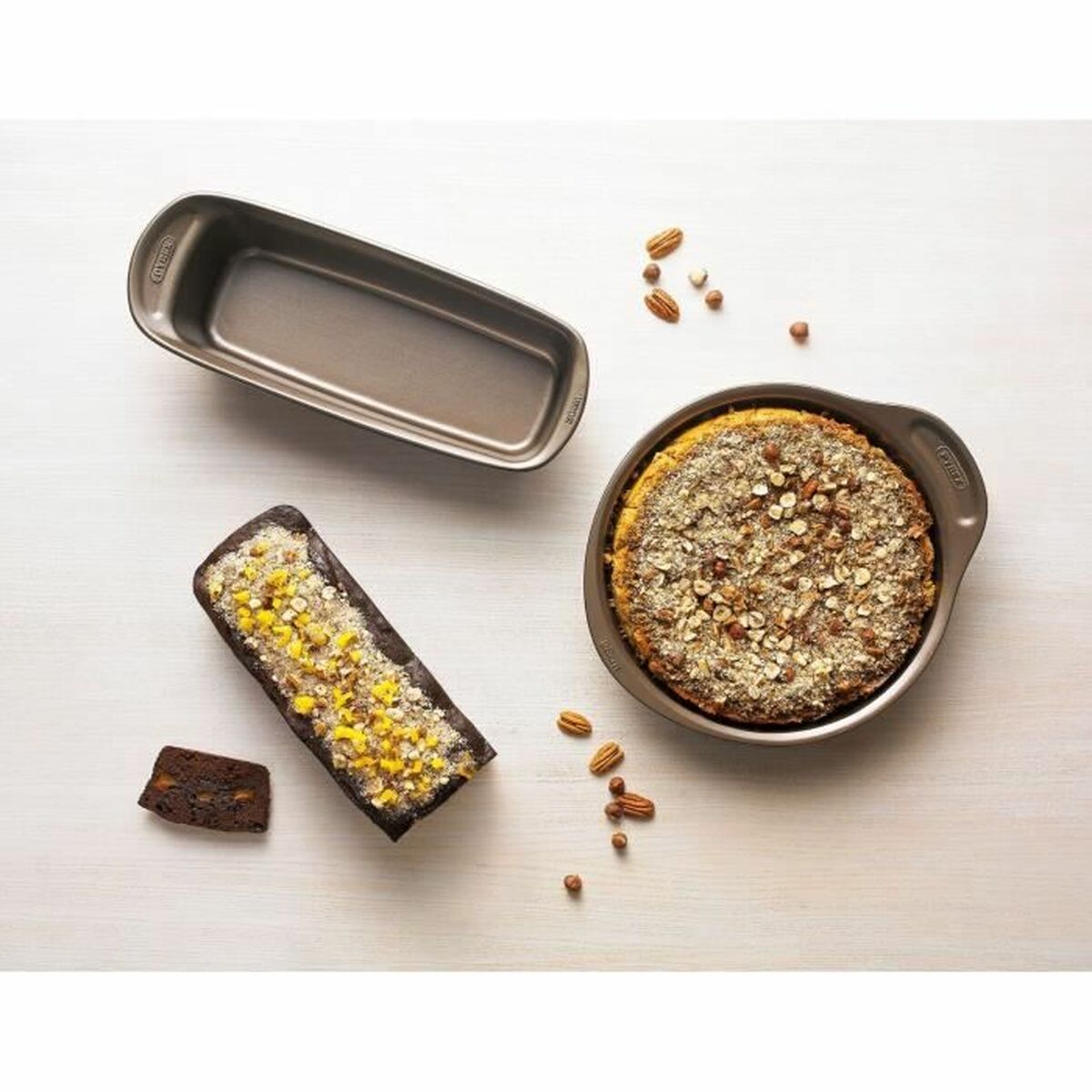 Bakvorm Pyrex Zwart Metaal | Huisbest.nl