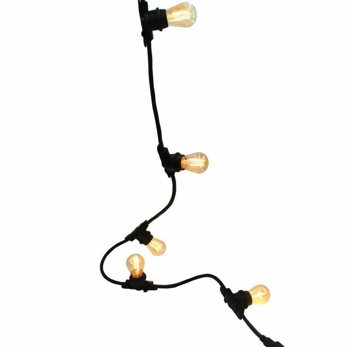 LED-lichtkrans Lumisky Zwart Modern (1 Stuks) | Huisbest.nl