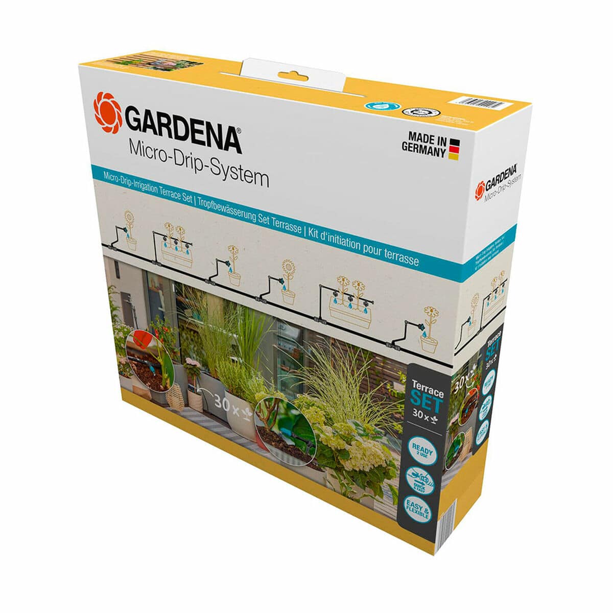 Automatisch druppelirrigatiesysteem voor plantenpotten Gardena 13400-20 | Huisbest.nl
