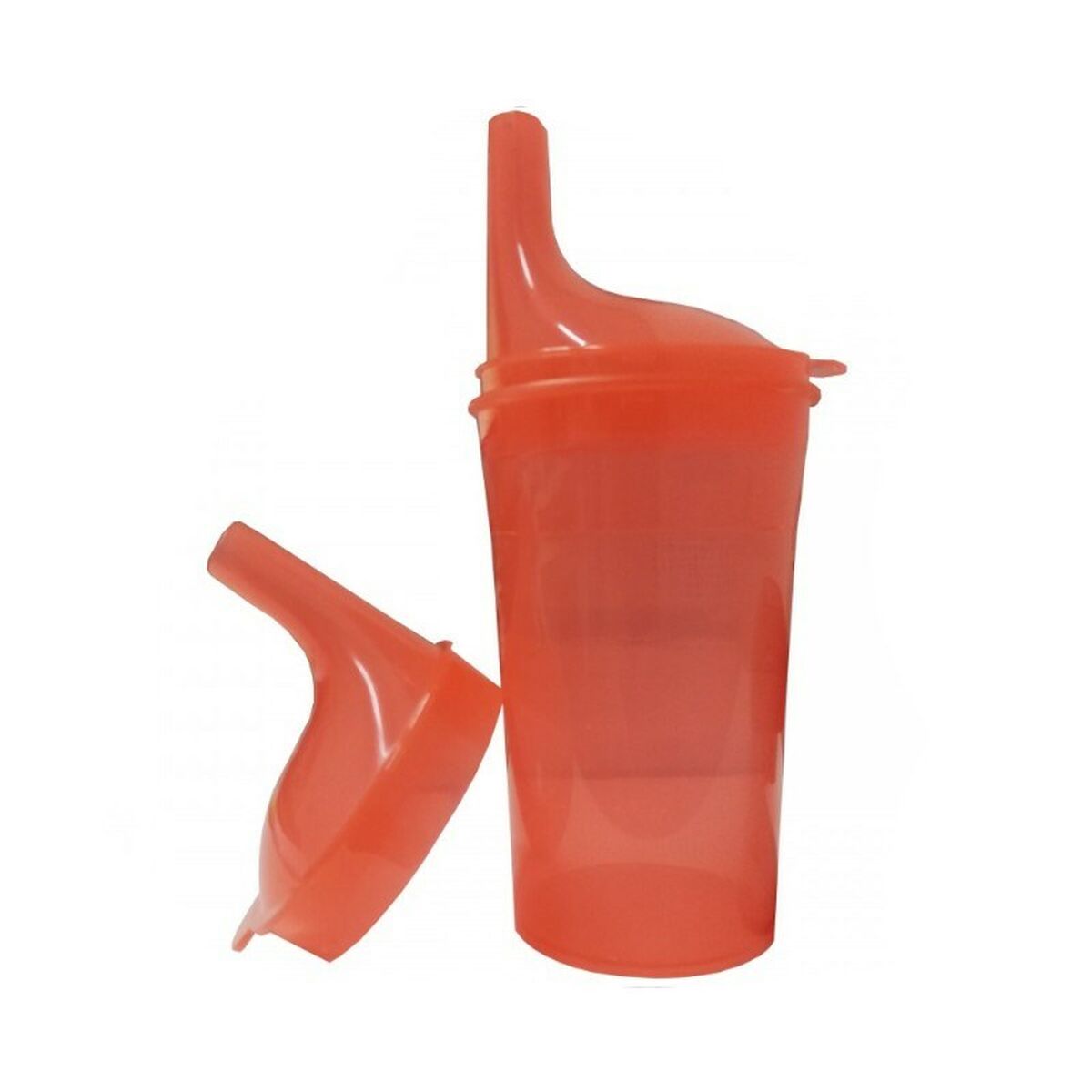 Thermische Beker met Deksel SUNDO 20130 Rood | Huisbest.nl
