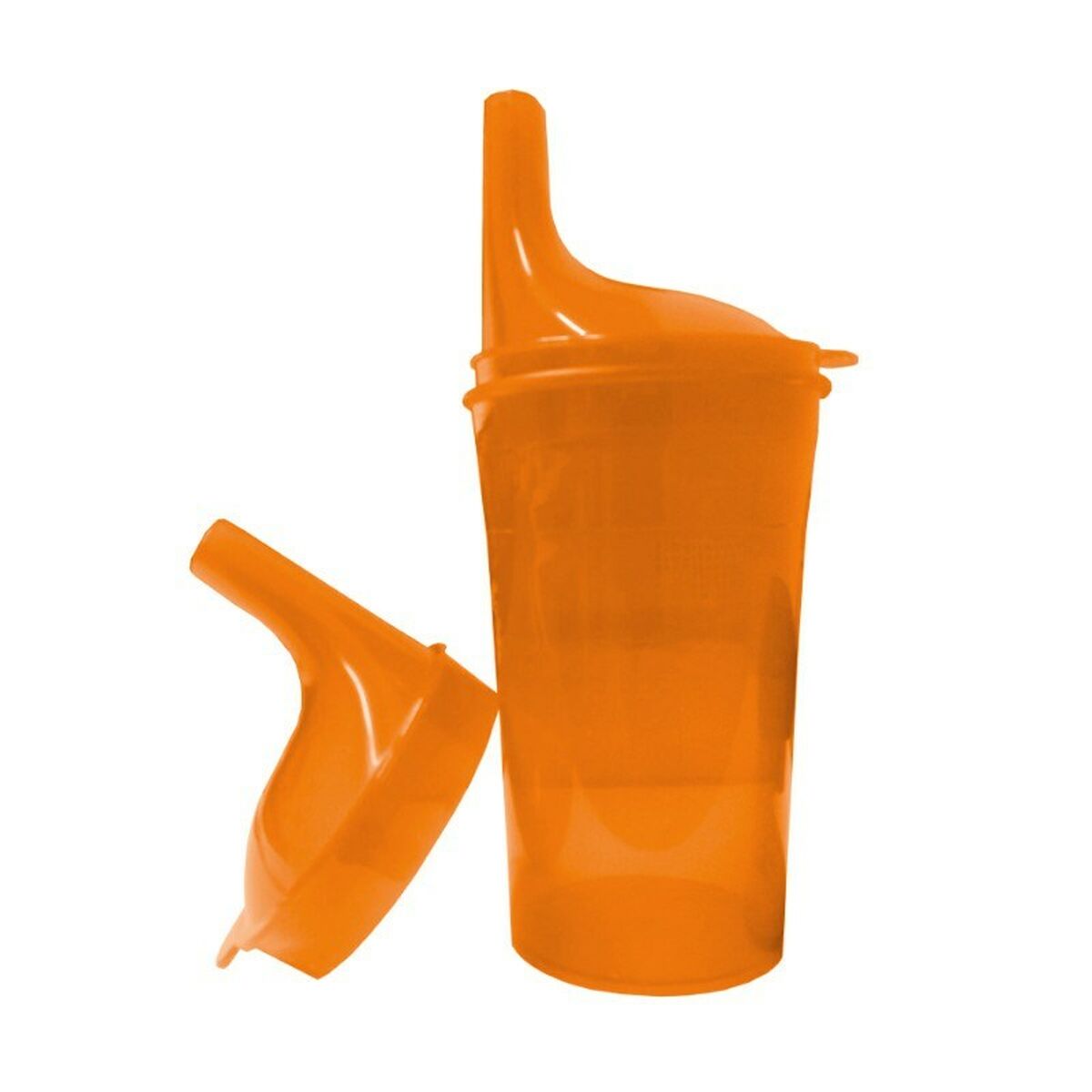 Thermische Beker met Deksel SUNDO 20430 Oranje | Huisbest.nl