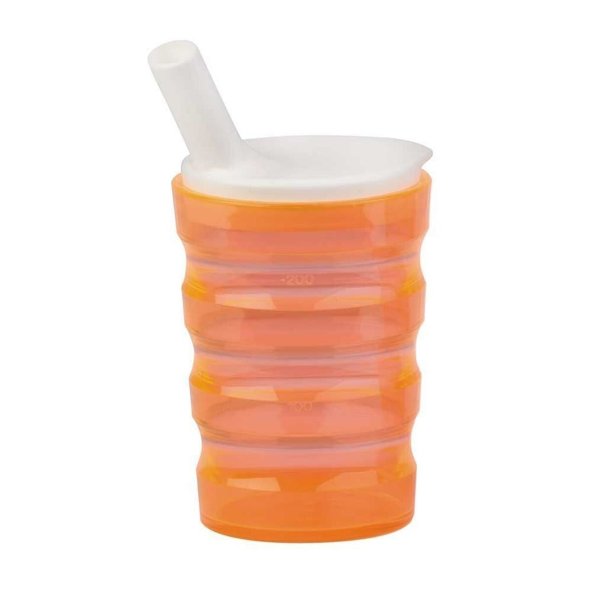 Thermische Beker met Deksel SUNDO 21015 Oranje 200 ml | Huisbest.nl