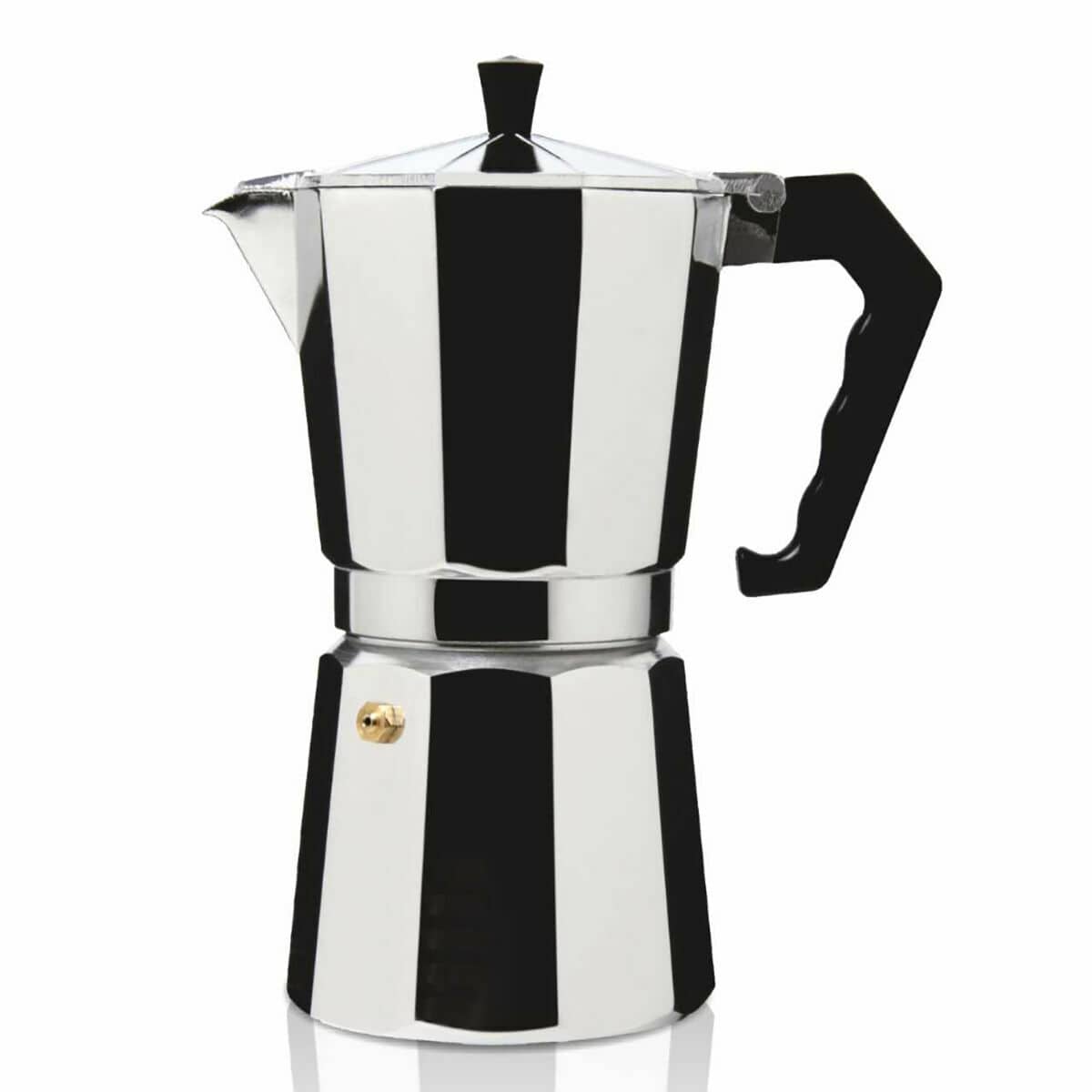 Italiaanse Koffiepot Haeger CP-12A.009A Aluminium 300 ml | Huisbest.nl