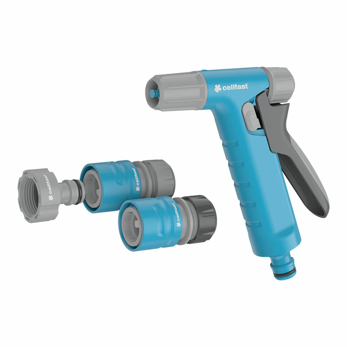 Set van accessoires voor slang Cellfast Hydron Ideal 3/4" Ø 15 mm 3 Onderdelen | Huisbest.nl