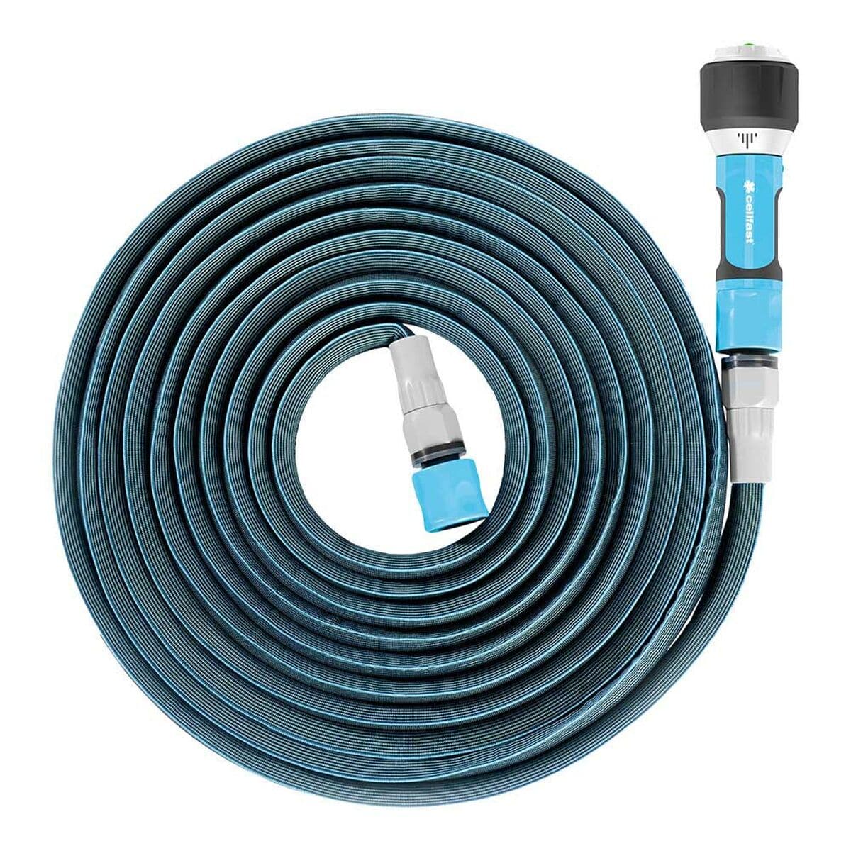 Slangset met accessoires Cellfast Zygzag 15 m Uitschuifbaar | Huisbest.nl