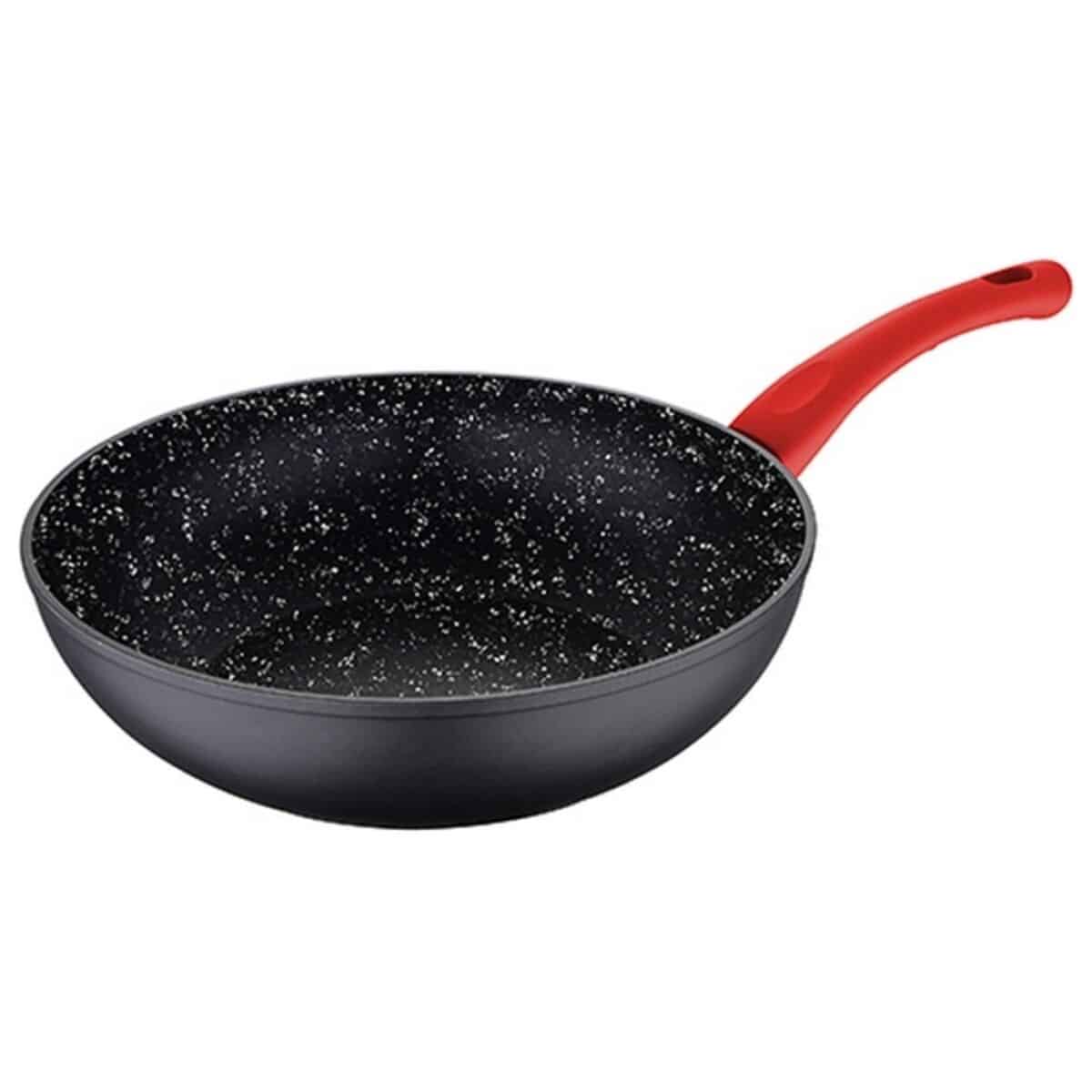 Wokpan San Ignacio Toledo SG-6268 Ø 26 cm Zwart Aluminium | Huisbest.nl