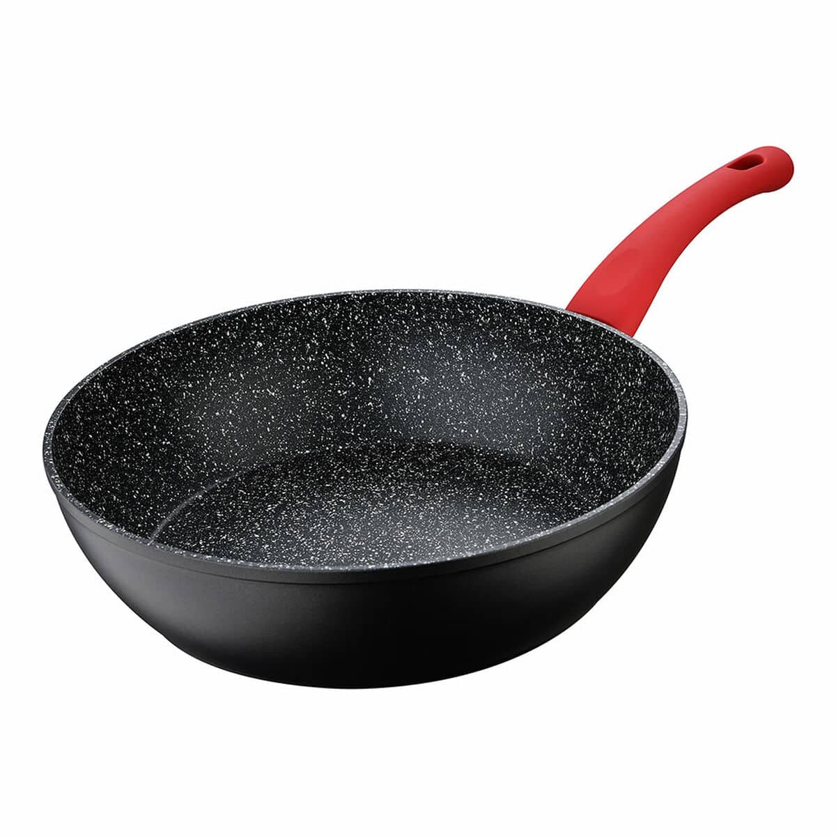 Wokpan San Ignacio Toledo SG-6252 Ø 28 cm Zwart Aluminium | Huisbest.nl